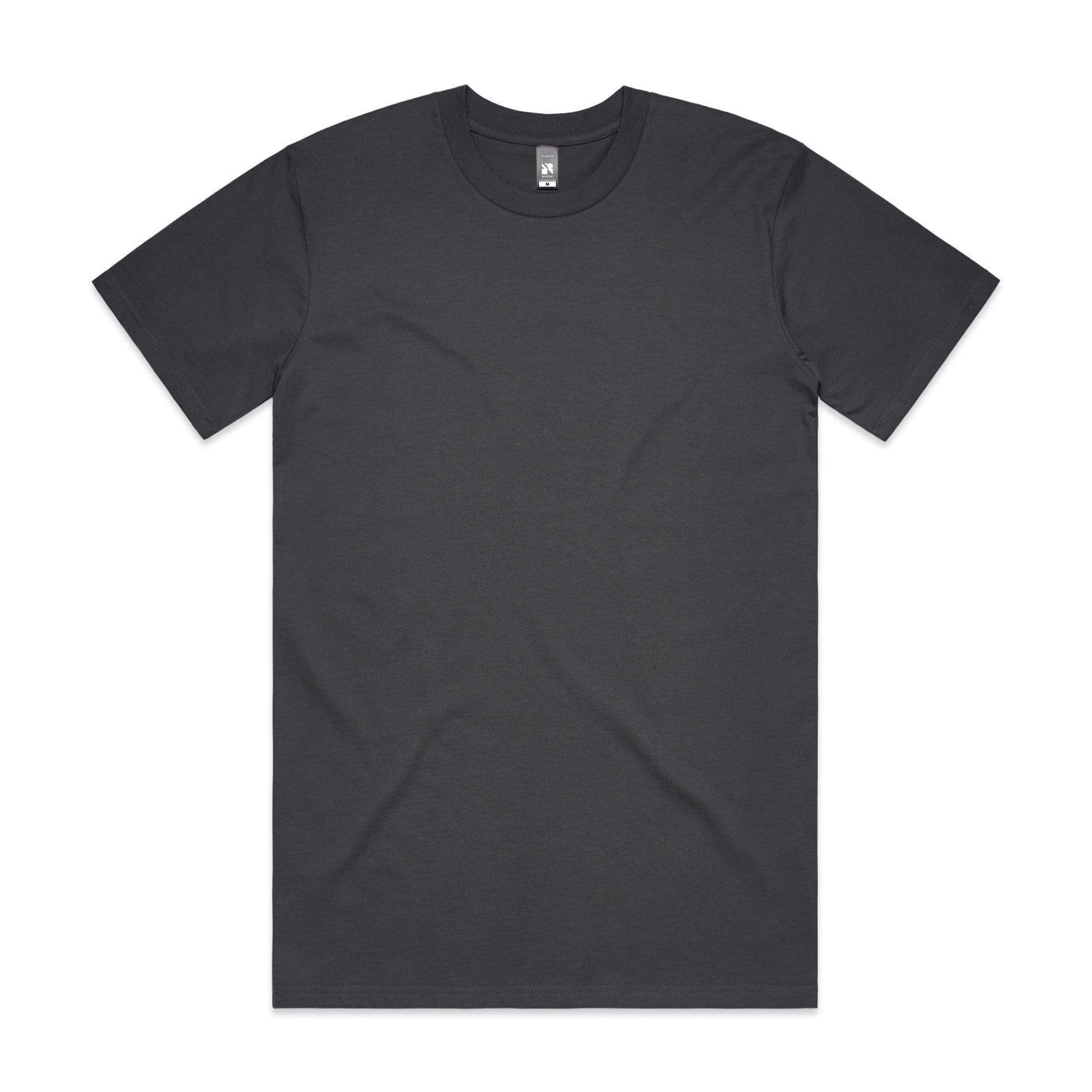 As Colour Men's classic tee 5026 Casual Wear As Colour CHARCOAL SML 